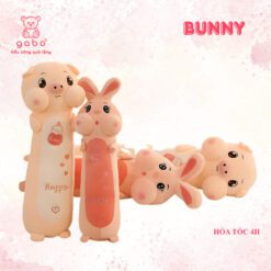 Gấu Bông Thỏ Má Phính - Gối Ôm Heo Má Phính