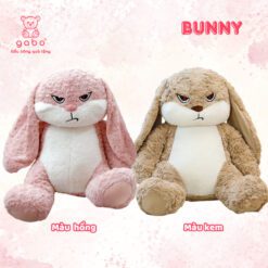 Gấu Bông Thỏ Mặt Quạo, Thỏ Hung Hăng Siu Đáng Yêu