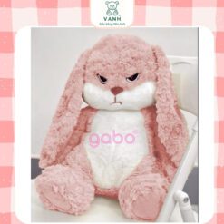 Gấu Bông Thỏ Mặt Quạo, Thỏ Hung Hăng Siu Đáng Yêu 3 Gấu Bông Thỏ Mặt Quạo