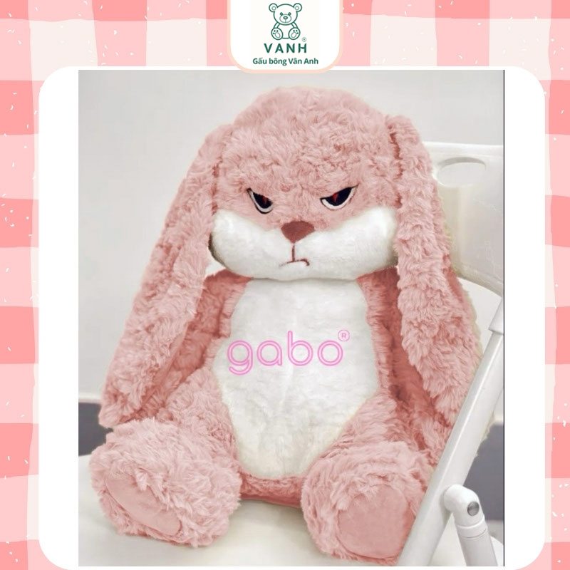 Xưởng sản xuất kinh doanh thú bông quà tặng Quảng Châu cao cấp Gấu Bông Thỏ Mặt Quạo