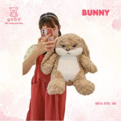 Gấu Bông Thỏ Mặt Quạo, Thỏ Hung Hăng Siu Đáng Yêu