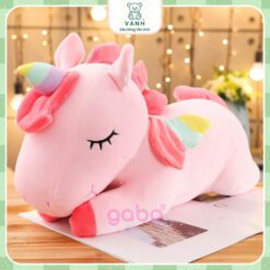 Gấu Bông Ngựa Unicorn kì lân 1 Sừng 1 Gấu Bông Ngựa Unicorn kì lân 1 Sừng