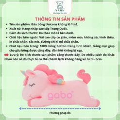 Gấu Bông Ngựa Unicorn kì lân 1 Sừng 8 gấu bông Ngựa một sừng