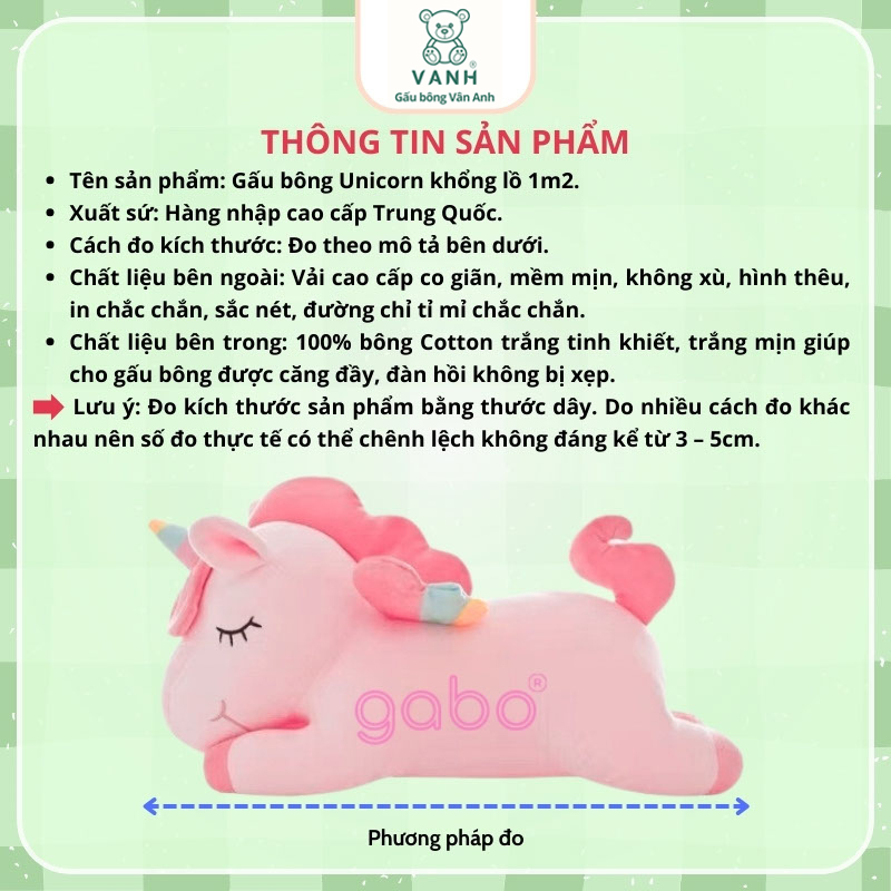 Gấu Bông Ngựa Unicorn kì lân 1 Sừng 9 gấu bông Ngựa một sừng