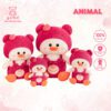 Gấu Bông Vịt Dâu Mặc Yếm Gấu Dâu - Vịt Cosplay Lotso