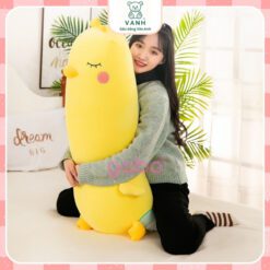 Gấu bông Vịt nhồi bông Gối Ôm Gà Vịt Size 1m2 6 Gấu bông Vịt nhồi bông Gối Ôm Gà Vịt Size 1m2
