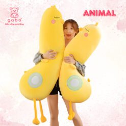 Gấu bông Vịt nhồi bông Gối Ôm Gà Vịt Khủng Long Xanh Size 1m2