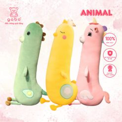 Gấu bông Vịt nhồi bông Gối Ôm Gà Vịt Khủng Long Xanh Size 1m2