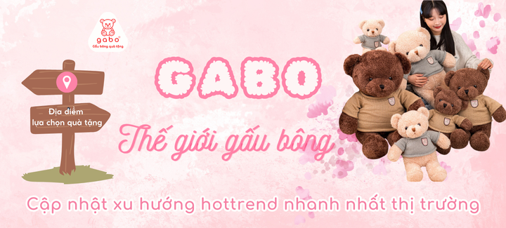 Các Dịp Lễ Phù Hợp Để Tặng Gấu Bông Gabo 1 gabo gau bong qua tang, Các Dịp Lễ Phù Hợp Để Tặng Gấu Bông Gabo
