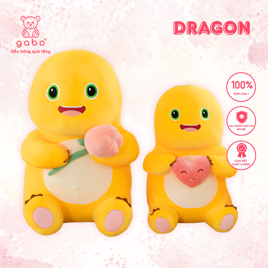 Gấu Bông Rồng Vàng Vô Tri - Rồng Sữa NaiLong Ôm Tim 9 Gấu Bông Rồng Vàng Vô Tri - Rồng Sữa NaiLong Ôm Tim