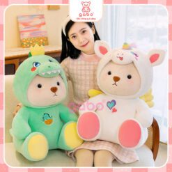 Gấu Bông Lena cosplay kì lân, Lena Rồng xanh, Lena Gấu trúc,