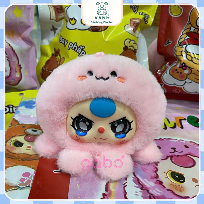 Xưởng sản xuất kinh doanh thú bông quà tặng Quảng Châu cao cấp Box Baby Three Hải Sản, BB3 Hải Sản Hàng VN