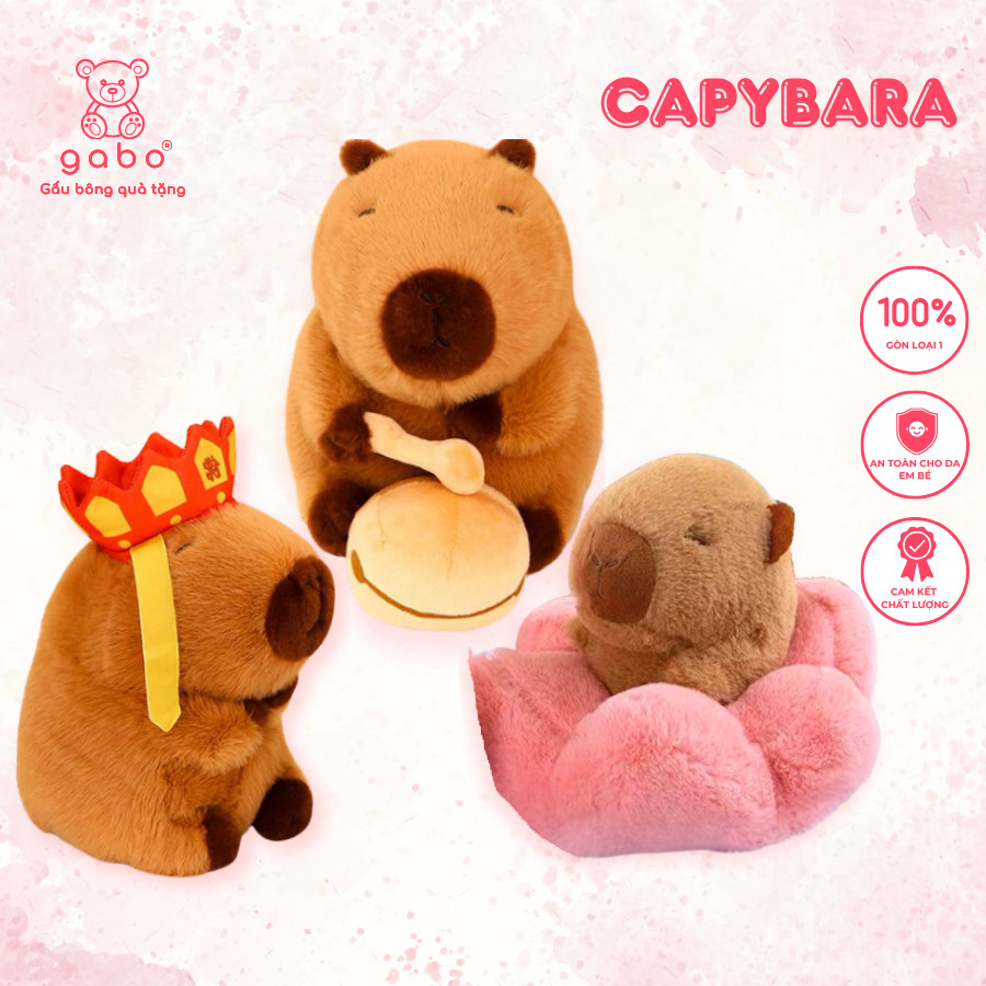 Gấu Bông Capybara Gõ Mõ, Capybara Thầy Chùa Đường Tăng