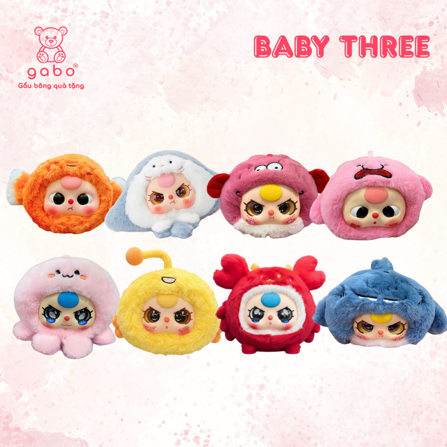 🐠 Tổng Hợp Các Siêu Phẩm Gấu Bông "Nhà Làm" Độc Quyền 🐠 : Từ Mèo Thần Tài Đến Bộ Sưu Tập Thỏ Thị Trấn 2026 3 Box Baby Three Hải Sản, BB3 Hải Sản Hàng VN