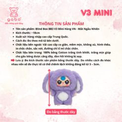 Blind Box Baby Three V3 Mini Hàng VN - Mắt Ngẫu Nhiên 6 Blind Box Baby Three V3 Mini Hàng VN - Mắt Ngẫu Nhiên