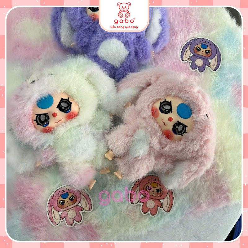 Xưởng sản xuất kinh doanh thú bông quà tặng Quảng Châu cao cấp Blind Box Baby Three V3 Mini Hàng VN - Mắt Ngẫu Nhiên