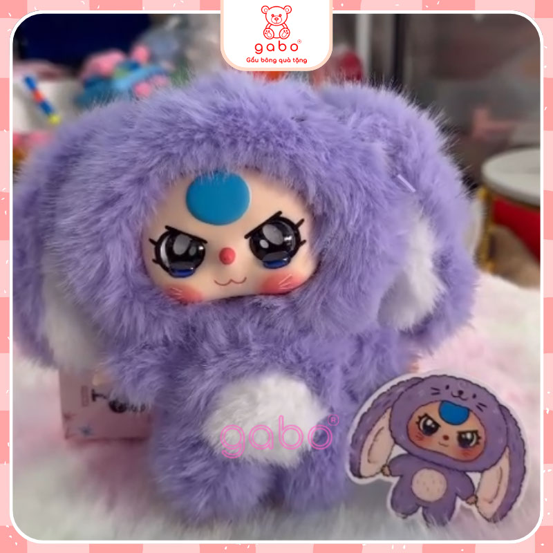 Xưởng sản xuất kinh doanh thú bông quà tặng Quảng Châu cao cấp Blind Box Baby Three V3 Mini Hàng VN - Mắt Ngẫu Nhiên