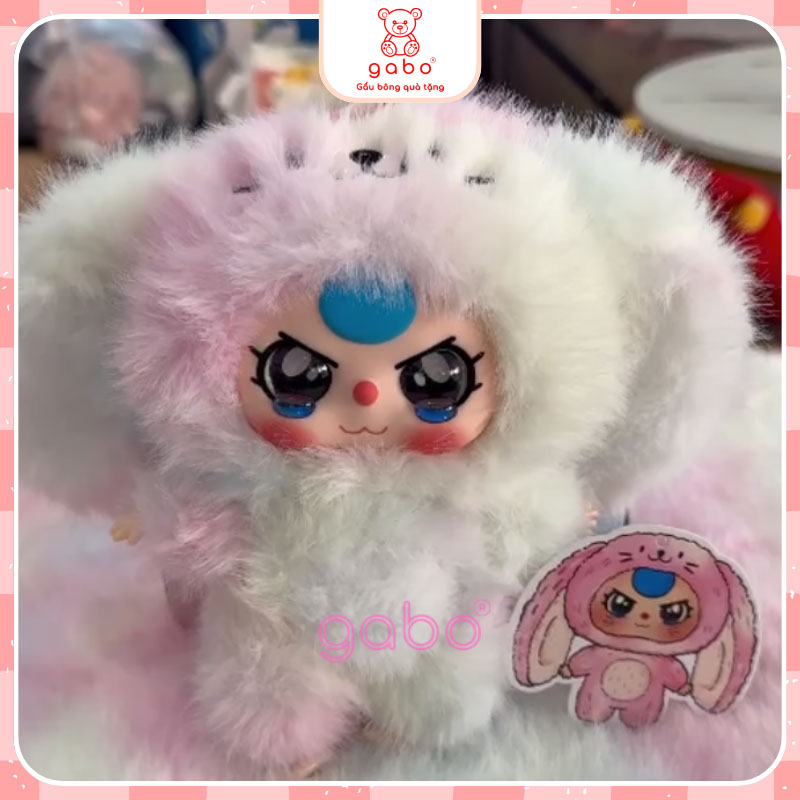 Xưởng sản xuất kinh doanh thú bông quà tặng Quảng Châu cao cấp Blind Box Baby Three V3 Mini Hàng VN - Mắt Ngẫu Nhiên