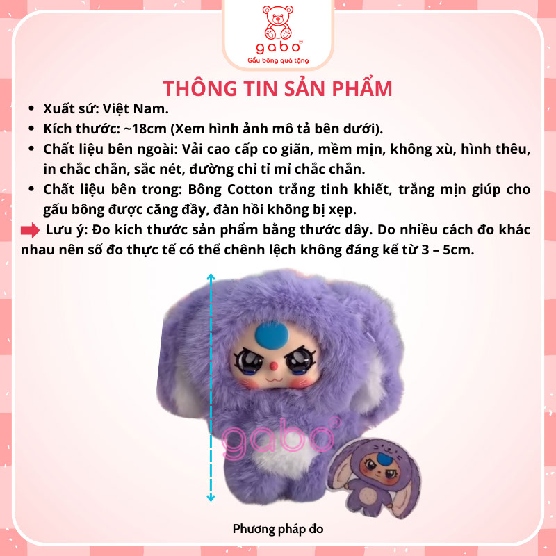 Blind Box Baby Three V3 Mini Hàng VN - Mắt Ngẫu Nhiên 8 blind box baby three v3 mini hang viet nam 7
