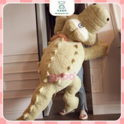 Gấu Bông Cá Sấu Lưng Gai Siêu To Khổng Lồ Có Khoá Kéo 1 Gấu Bông Cá Sấu Lưng Gai Siêu To Khổng Lồ Có Khoá Kéo