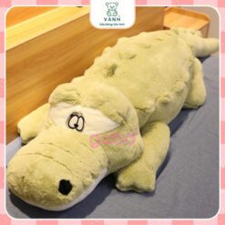 Gấu Bông Cá Sấu Lưng Gai Siêu To Khổng Lồ Có Khoá Kéo 6 Gấu Bông Cá Sấu Lưng Gai Siêu To Khổng Lồ Có Khoá Kéo