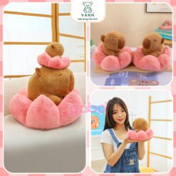 Gấu Bông Capybara Gõ Mõ, Capybara Thầy Chùa Đường Tăng