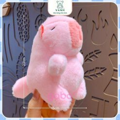 Gấu Nhồi Bông Capybara Xoay Đuôi - Chuột Lang Xanh Xoay Đuôi