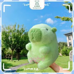 Gấu Nhồi Bông Capybara Xoay Đuôi - Chuột Lang Xanh Xoay Đuôi