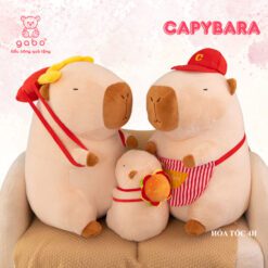 Gấu Bông Capybara Balo Khoai Tây, Capybara Đồ Ăn Nhanh