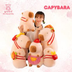 Gấu Bông Capybara Balo Khoai Tây, Capybara Đồ Ăn Nhanh
