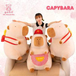 Gấu Bông Capybara Balo Khoai Tây, Capybara Đồ Ăn Nhanh