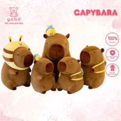 Gấu Bông Capybara Rút Ong, Chuột Mũ Ong, Capybara Ong