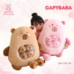Gấu Bông Capybara Nhỏ Trong Gói Snack Capybara 45cm