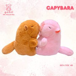 Gấu Nhồi Bông Capybara Xoay Đuôi - Chuột Lang Xanh Xoay Đuôi