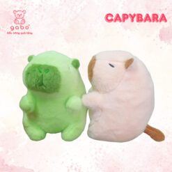 Gấu Nhồi Bông Capybara Xoay Đuôi - Chuột Lang Xanh Xoay Đuôi