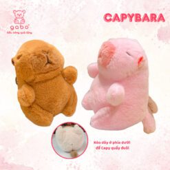 Gấu Nhồi Bông Capybara Xoay Đuôi - Chuột Lang Xanh Xoay Đuôi