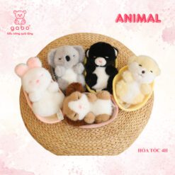 Gấu Bông Chó Mèo Nằm Nôi, Thú trong Nôi