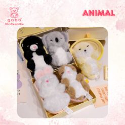 Gấu Bông Chó Mèo Nằm Nôi, Thú trong Nôi