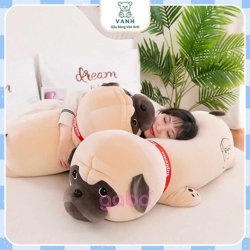 Gabo Gấu Bông – Những Mẫu Gấu Bông Đáng Yêu Nhất 5 Gấu Bông Chó Pug Nằm Cao Cấp , Gối Ôm Chó Pulldog Mặt Nhăn, Gabo Gấu Bông – Những Mẫu Gấu Bông Đáng Yêu Nhất