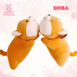 Gấu Bông Chó Shiba Vàng Mắt Híp ,Shiba Mắt Tròn Siêu Cute