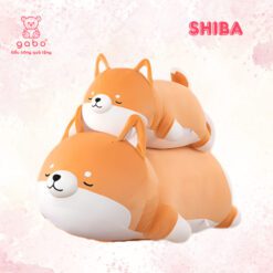Gấu Bông Chó Shiba Vàng Mắt Híp ,Shiba Mắt Tròn Siêu Cute