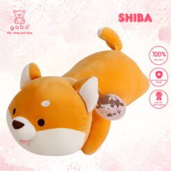 Gấu Bông Chó Shiba Vàng Mắt Híp ,Shiba Mắt Tròn Siêu Cute