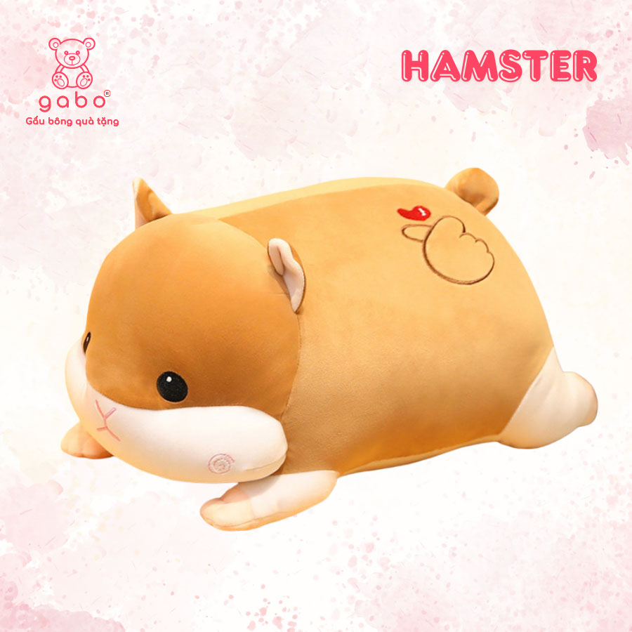 Gấu bông quà tặng gấu bông nhà làm gabo gấu bông q Gấu Bông Chuột Hamster, Chuột Bông Cute