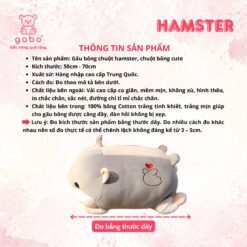 Gấu Bông Chuột Hamster, Chuột Bông Cute 7 Gấu Bông Chuột Hamster, Chuột Bông Cute