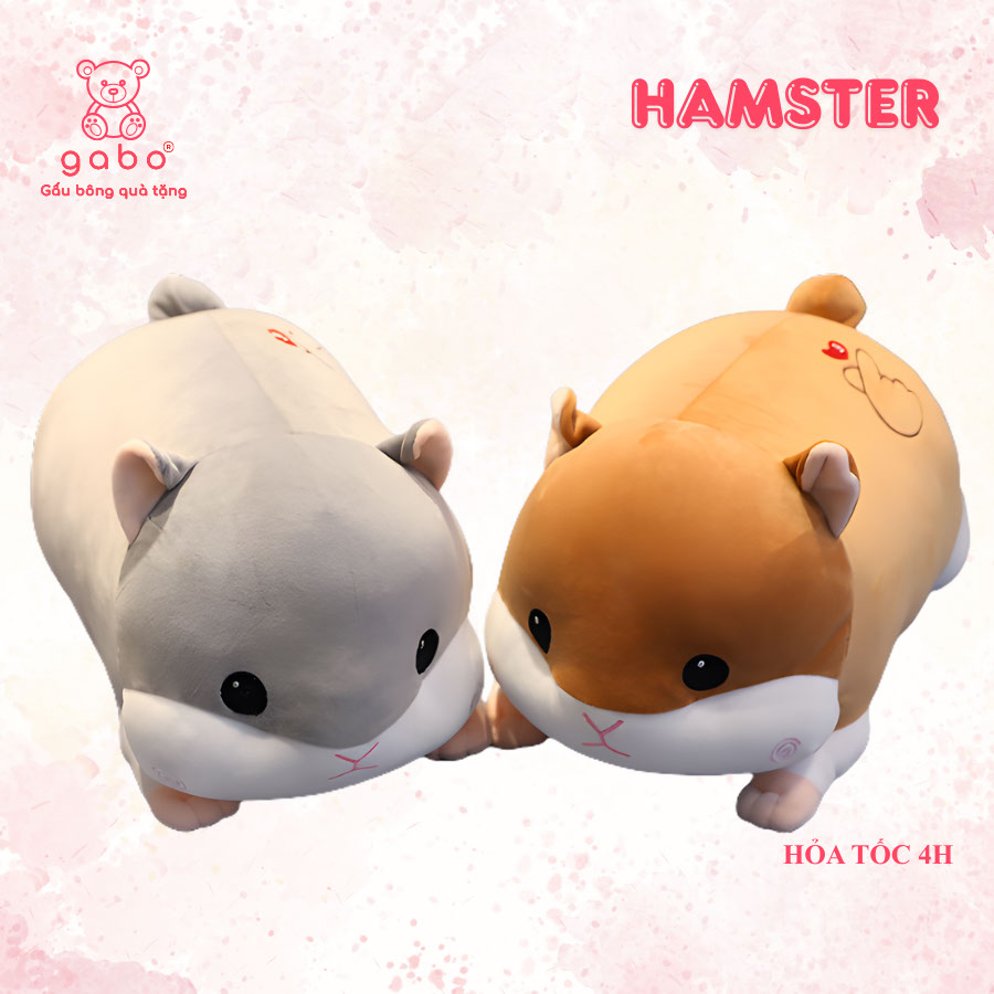 Gấu Bông Chuột Hamster, Chuột Bông Cute 10 Gấu Bông Chuột Hamster, Chuột Bông Cute