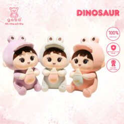 Gấu Bông Em Bé Khủng Long Ôm Bình Sữa