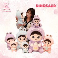 Gấu Bông Em Bé Khủng Long Ôm Bình Sữa