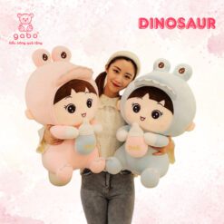 Gấu Bông Em Bé Khủng Long Ôm Bình Sữa