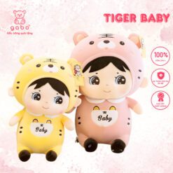 Gấu Bông Em Bé Cọp, Em Bé Mặc Áo Hổ