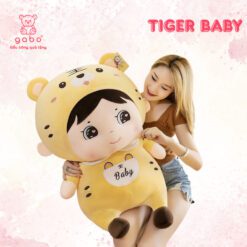Gấu Bông Em Bé Cọp, Em Bé Mặc Áo Hổ